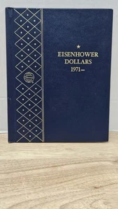 Eisenhower Dollars 1971-1977 Whitman 9590 w/ 15 Silver Coins - Picture 1 of 11