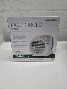 NEW Intertek Fan Forced Heater 1500 Watt Small Room Adjustable Heat Settings - Picture 1 of 2