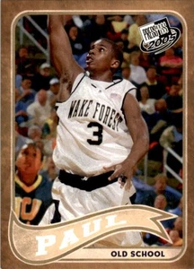 2005 Press Pass Old School #OS25/25 Chris Paul Wake Forest Demon Deacons - Picture 1 of 2