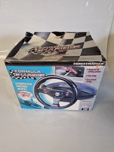 Vintage 1998 TM Thrustmaster Formula Charger Steering Wheel boxed - Bild 1 von 13