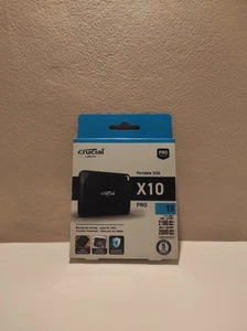 Crucial X10 Pro 1TB USB-C SSD Esterno Portatile (CT1000X10PROSSD902) NUOVO! - Photo 1/6