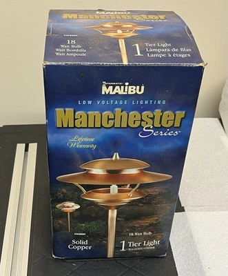 Malibu Manchester серии CM200C твердого меди 18 Вт пейзаж света новый в коробке новый из старых запасов - Изображение 1 из 4