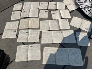 18 x Hoja de datos de servicio EKCO Radio TRADER para reparaciones de radios de televisión vintage - Imagen 1 de 15