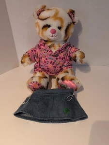 Girl Scout Build a Bear BABW S’mores Cookies Peluche 16” Sudadera con Capucha Falda - Imagen 1 de 10