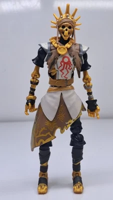 Figura de acción Fornite Master Grade Series 01 Oro Skeleton Jazwares 6" de alto solamente Foto 1 de 4