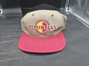 Cappello Florida State National Champions FSU Seminoles SnapBack Y2K cappello papà - Foto 1 di 6