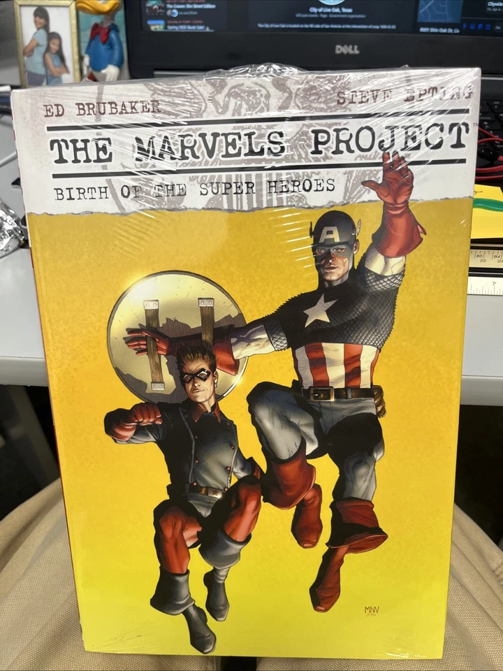 MARVELS PROJECT Birth of the Super-Heroes HC Hardcover Ed Brubaker SEALED NEW - Image 1 of 3
