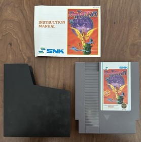 Athena (Nintendo Entertainment System, NES ) & Manual & Sleeve 5 Screw CLEAN