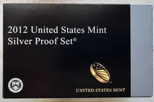 2012 United States Mint Silver Proof Set with COA ***FREE SHIPPING*** - Picture 1 of 12