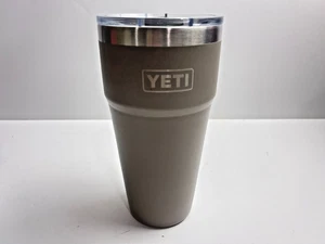 YETI Rambler Tumbler 26 Oz Vacuum Insulated Gray MagSlider Lid - Picture 1 of 10