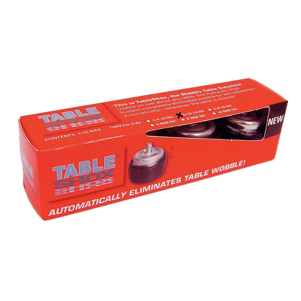 Franklin Table Shox Self-leveling Adjustable Glide Set of 4 Glides