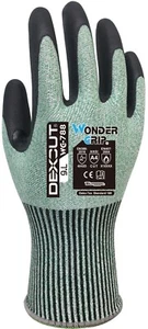 12 x Wonder Grip WG-788 DEXCUT Nitrile Coated 13 Gauge Cut/Heat Resistant Gloves - Picture 1 of 3