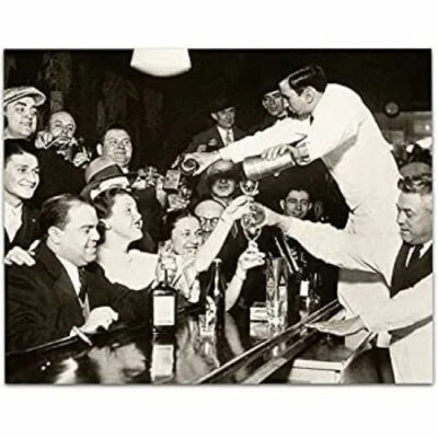 孤星照片禁止废除 1933 年庆典印刷海报黑色/白色  — 第 1/3 张图片