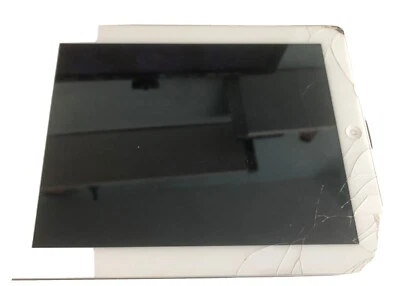 Ipad 2 gen Pantalla rajada, perfecto funcionamiento.16GB Blanco (PARA PIEZAS) - Imagen 1 de 4