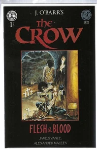 THE CROW:FLESH AND BLOOD KITCHEN SINK COMIX 1996 9.4/NM 1ST APP IRIS SHAW! - Picture 1 of 3