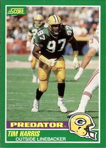 1989 Score #324 Tim Harris - Picture 1 of 2