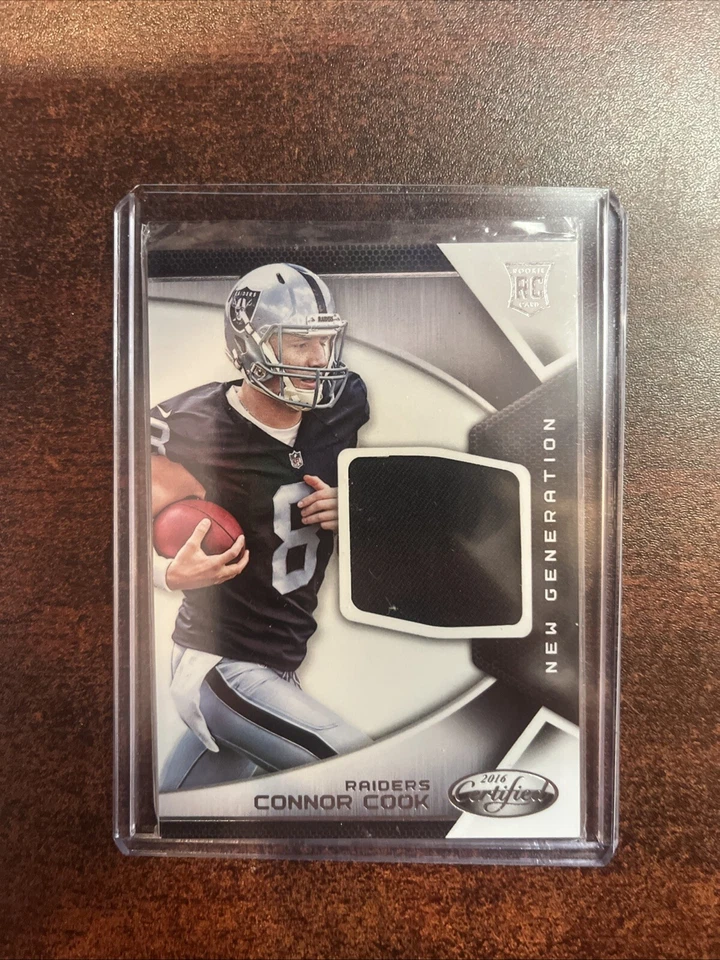 2016 Panini Certified - New Generation Jerseys Mirror #22 Connor Cook (MEM, RC) - Image 1 of 1