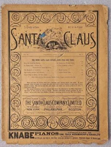 Santa Claus All the Year Around - 1890 - Fair/Good - Picture 1 of 8