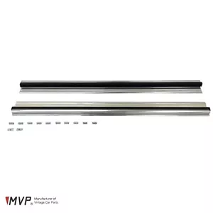 MVP BMW E10 2002 Late Wide Aluminum Door Sill Plate Set, 51471822070 - Picture 1 of 9