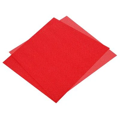 11 Cuenta Cruz Punto Tela 20" x 20", 2 Paquete Bordado Algodón Tela, Rojo - Imagen 1 de 4