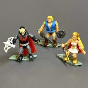 NEW 3 she-ra He-man MEGA CONSTRUX Bloks Masters of the Universe Motu figure gift - Picture 1 of 10
