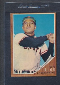 1962 Topps #133 Felipe Alou Giants VG/EX *914