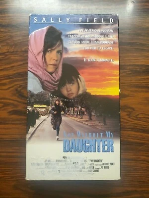 Not Without My Daughter VHS 1991 Sally Field (True Story)  - Image 1 of 3