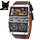 New Men Dual Display Sports Watches Oulm Men Watch Fold Big Size Fashion Outdoor