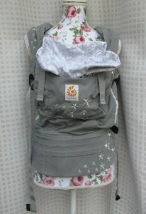 ERGO BABY Original Galaxy Gray Babytrage Säugling-Kleinkind Multiposition EUC - Bild 1 von 10