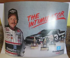 Quadro Dale Earnhardt NASCAR Winston Cup Champion 8X10 intimidatore pubblicitario - Foto 1 di 3