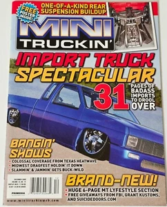 MINI TRUCKIN 2005 MAGAZINE IMPORT TRUCK LOWRIDER CAR TRUCKS CUSTOM KUSTOM POSTER - Picture 1 of 22