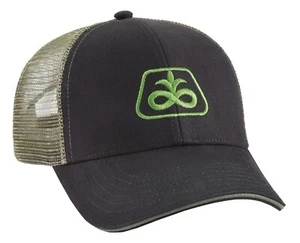 PIONEER SEED *BLACK & OLIVE MESH BACK* Trademark Logo CAP HAT *BRAND NEW* PS15 - Picture 1 of 2