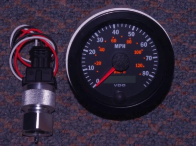 Nuevo de Lote Antiguo HMMWV Oshkosh MRAP VDO Cabina Visión Internacional Velocímetro Speedo M998 Foto 1 de 4