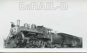 8K500B RP 1940s ATLANTA & WEST POINT RAILROAD 4-6-0 LOCO #275 HOPEVILLE GA - Picture 1 of 1