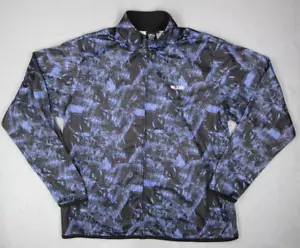 LRG Jacket Mens 4XL XXXXL Blue Full Zip Track Hip Hop Streetwear Abstract Art - Picture 1 of 10