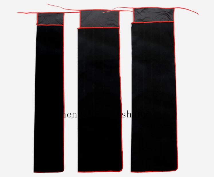 Flannelette vara de pesca com mosca capa vara meia luva vara estojo bolsa protetora - Imagem 1 de 4