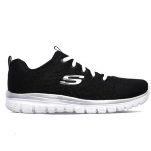 Scarpe Skechers Graceful Get Connected Codice 12615-BKW - 9W - Foto 1 di 6