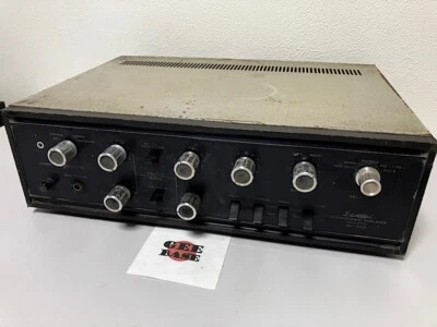 Sansui AU-555 Stereo Integrated Amplifier & Schematic Diagram (Parts or Repair ) - Image 1 of 4