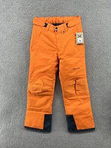 Arctix Kids Snow Pants with Reinforced Knees and Seat Burnt Orange Large **Rip**