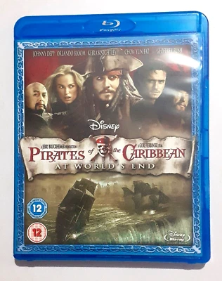 Pirates of the Caribbean At Worlds End BLU RAY Disney film - Image 1 of 3