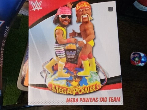 Hulk Hogan Randy Savage Mega Powers WWE Tag Team BobbleHead Figure Limited etd Cover