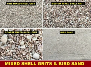 Shell Grit Bird Sand Chicken Bird Poultry Food Calcium Supplement Digestion Aids - Picture 1 of 9