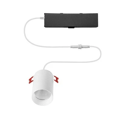 Commercial Electric LED 3 in Round Canless Recessed Light Trackless Soft White - Image 1 of 4