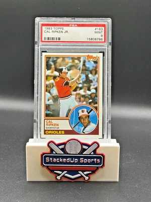 1983 Topps Cal Ripken Jr. #163 PSA 9 Baltimore Orioles - Imagem 1 de 2