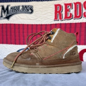 Size 6 - UGG Highland Hi Heritage Women Chestnut Fiery Red Suede 1123714 - Picture 1 of 10