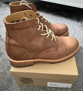 Urban Shepherd Boots Country Portugese Leather Shoes UK 9, Great Condition - Picture 1 of 5