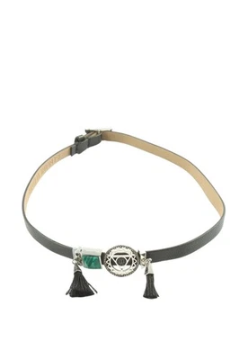 PIPPA & JEAN Lederarmschmuck Damen Armschmuck schwarz-silberfarben - Bild 1 von 4