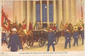 QUEEN ASTRID #16 belgium CHOCOLATE cote d'or AD CARD 1930's -  ROYALTY VINTAGE - Picture 1 of 2