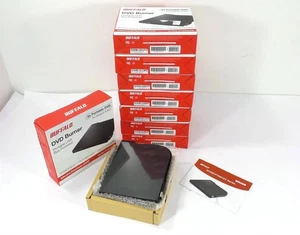 Lot 8 - Buffalo (DVSM-PT58U2VB) DVD Burner 8x Portable USB Bus Powered  - Picture 1 of 2