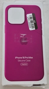 Apple iPhone 16 Pro Max Custodia Magsafe Silicone - Fucsia - Foto 1 di 5